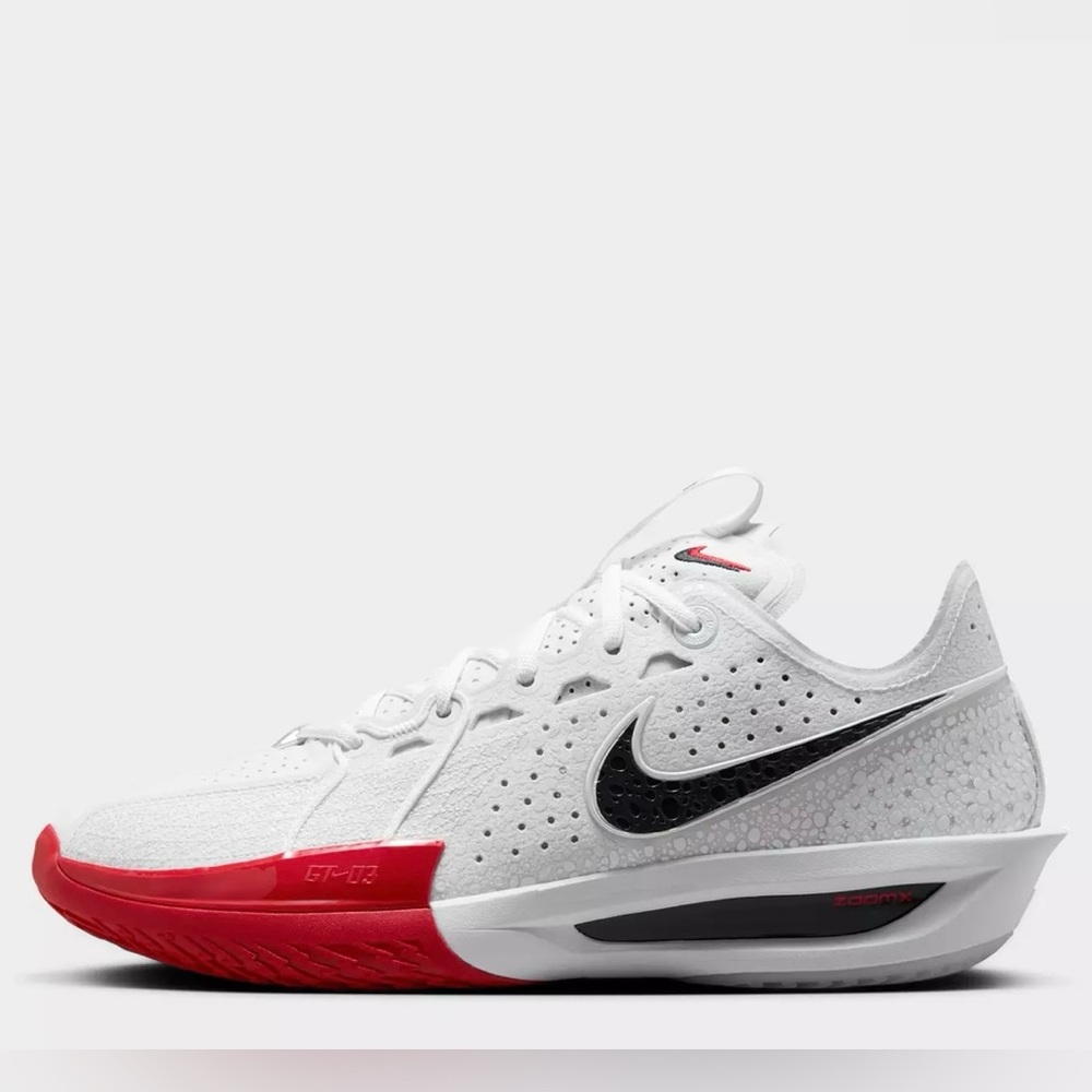 NEW Nike G.T. Cut 3 -White/Obsidian Sport Red (DV2913-103) - Picture 3 of 9